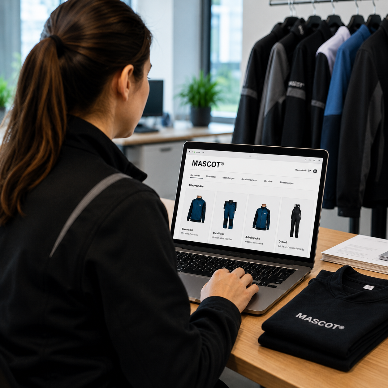 MASCOT SmartStore für die digitale Verwaltung von Arbeitskleidung